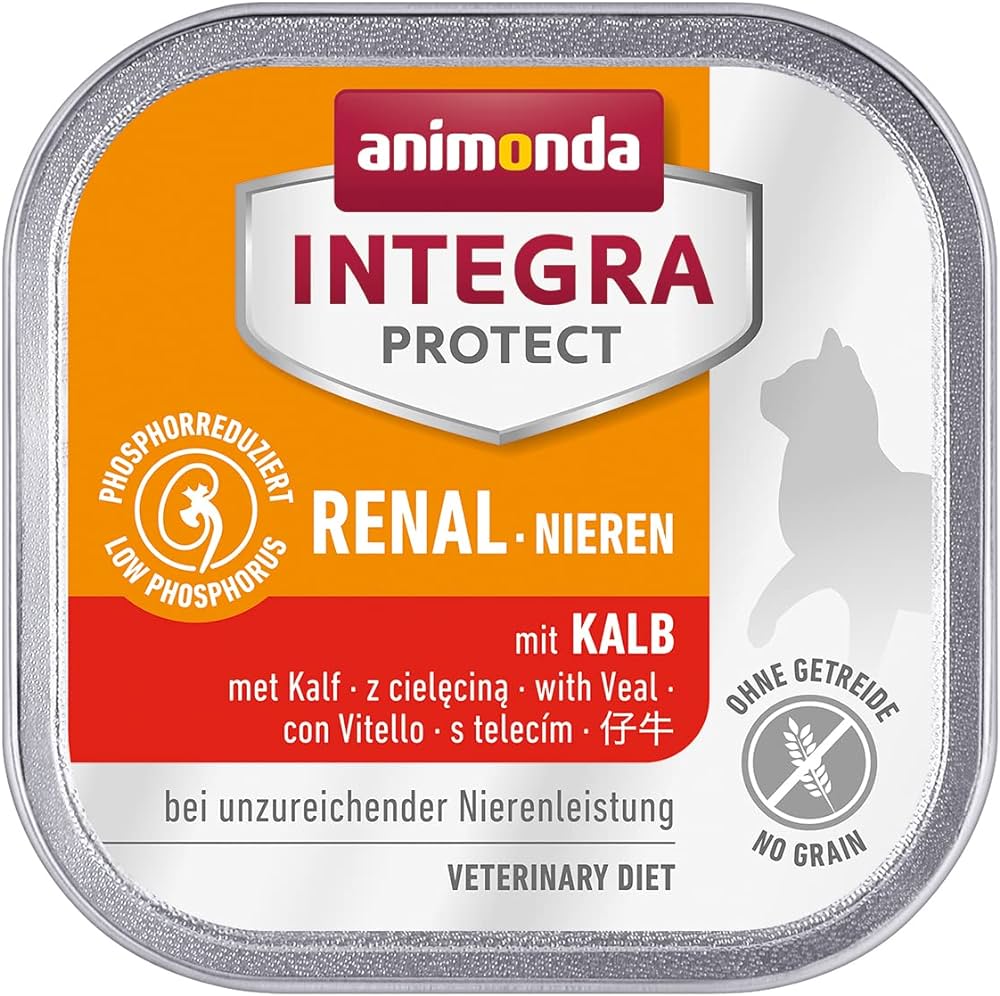 Kody rabatowe Krakvet sklep zoologiczny - ANIMONDA Integra Protect Adult Renal Nieren Cielęcina - mokra karma dla kota - 100 g