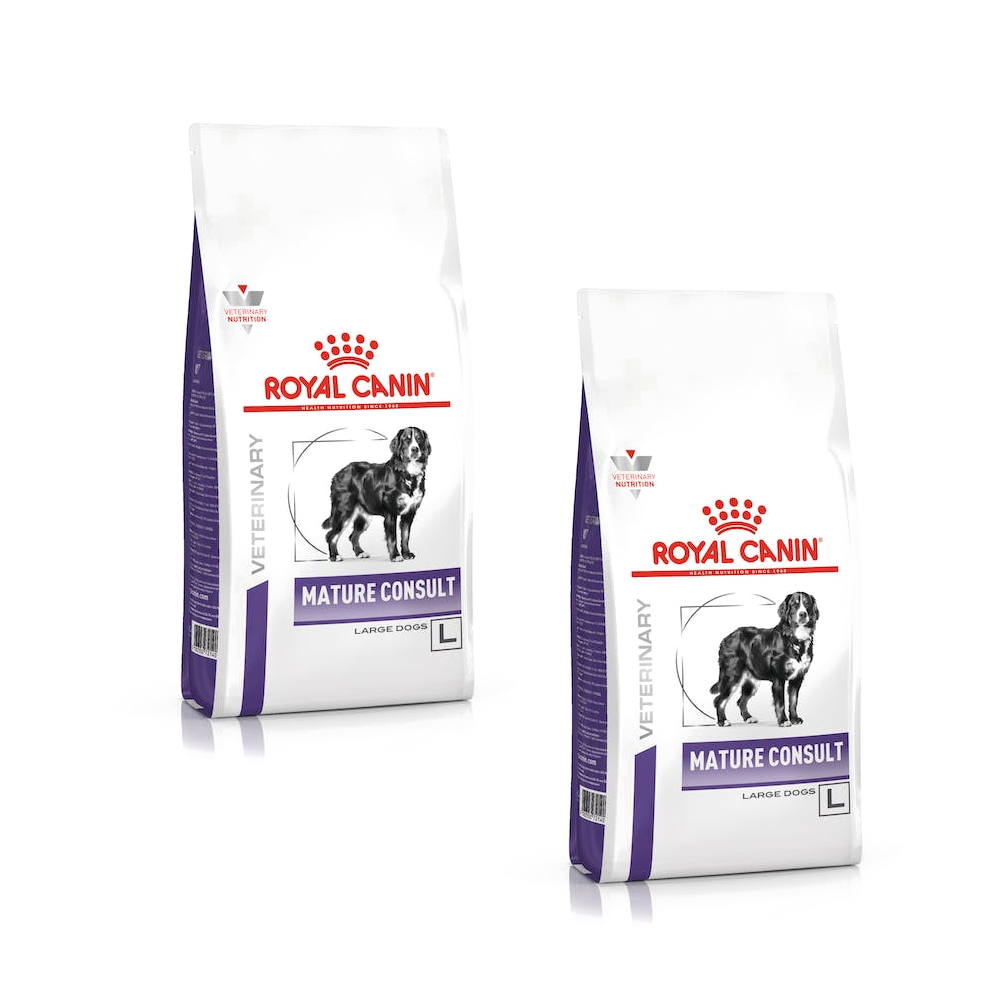 Kody rabatowe Krakvet sklep zoologiczny - Royal Canin Veterinary Mature Consult Large Dog Vitality & Joint - sucha karma dla psa - 2x14 kg