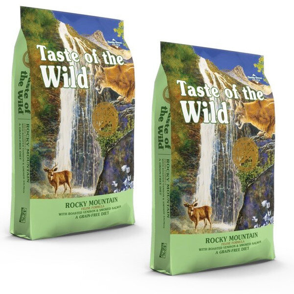 Kody rabatowe Krakvet sklep zoologiczny - TASTE OF THE WILD Rocky Mountain Feline Formula - sucha karma dla kota - 2x6,6 kg