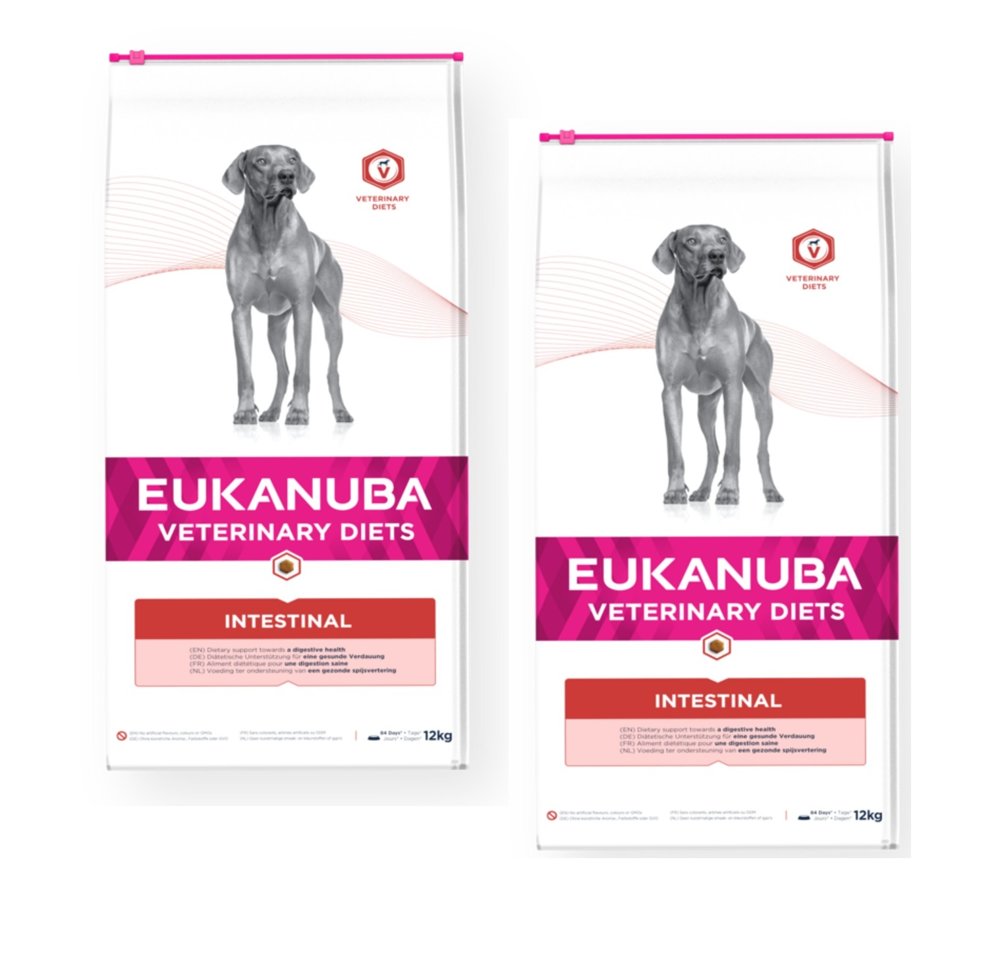 Kody rabatowe EUKANUBA VETERINARY DIETS Intestinal - sucha karma dla psa - 2x12 kg
