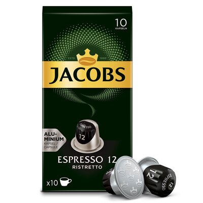 Kody rabatowe Avans - Kapsułki JACOBS Espresso Ristretto 12 do ekspresu Nespresso