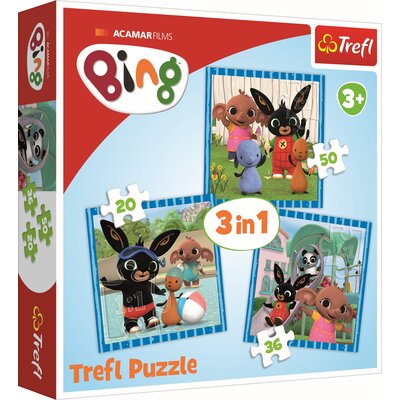 Kody rabatowe Avans - Puzzle TREFL Bing Zabawy z przyjaciółmi 34851 (106 elementów)