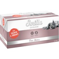 Kody rabatowe zooplus - Pakiet Smilla Fine Menu, 24 x 100 g - Łosoś z krewetkami