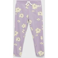 Kody rabatowe GAP spodnie dresowe dziecięce kolor fioletowy z nadrukiem