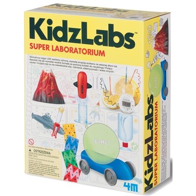 Kody rabatowe Avans - Zabawka edukacyjna 4M KidzLabs Super Laboratorium W5529