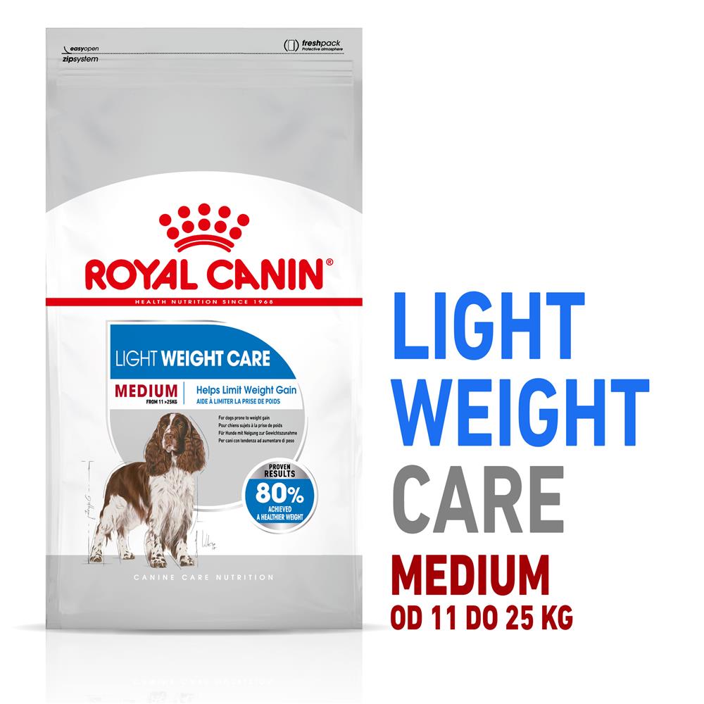 Kody rabatowe ROYAL CANIN CCN MEDIUM LIGHT WEIGHT CARE - sucha karma dla psa dorosłego - 3kg
