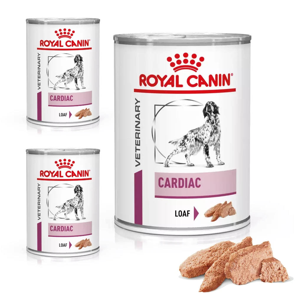 Kody rabatowe Krakvet sklep zoologiczny - ROYAL CANIN Cardiac - mokra karma dla psa - puszka 3x410 g