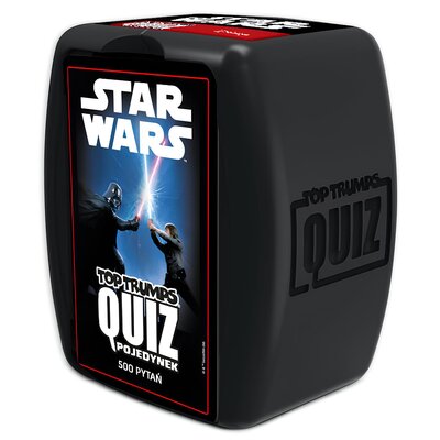 Kody rabatowe Gra karciana WINNING MOVES Top Trumps Quiz Star Wars Pojedynek WM00099-POL-6