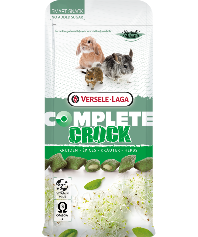 Kody rabatowe Krakvet sklep zoologiczny - VERSELE LAGA Crock Complete Herbs - przysmak dla królików i gryzoni 50 g