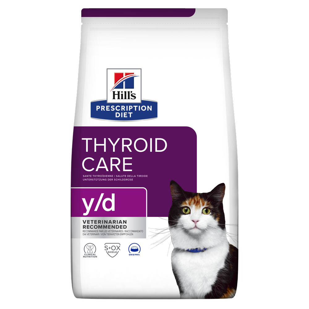 Kody rabatowe Krakvet sklep zoologiczny - HILL'S Thyroid Care y/d - sucha karma dla kota - 1,5 kg