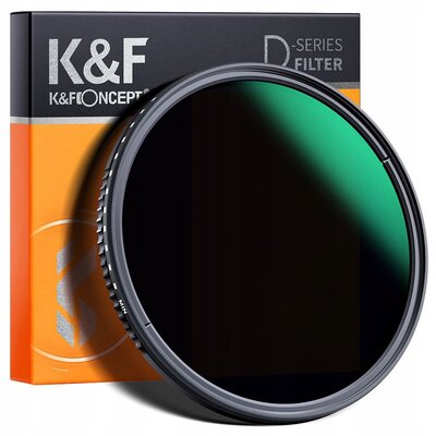 Kody rabatowe Filtr szary K&F CONCEPT KF01.1830 ND3-ND1000 49mm