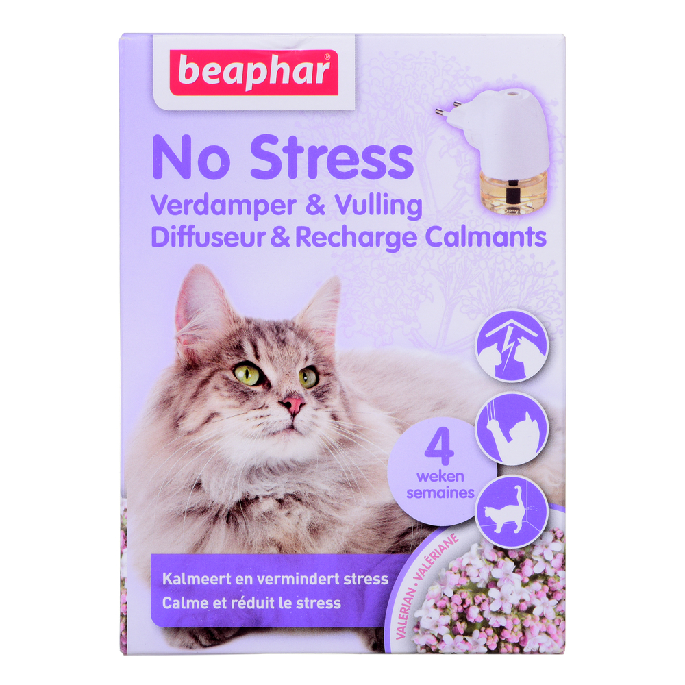 Kody rabatowe Krakvet sklep zoologiczny - Beaphar No Stress Calming Diffuser Cat - aromatyzer behawioralny dla kotów - 30 ml