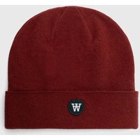 Kody rabatowe Answear.com - Wood Wood czapka wełniana kolor czerwony z grubej dzianiny wełniana
