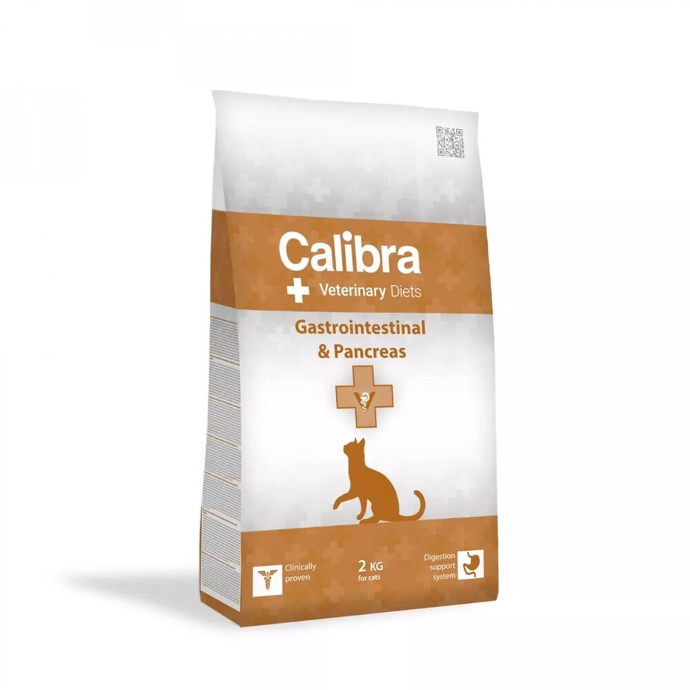 Kody rabatowe CALIBRA Veterinary Diets Cat Gastrointestinal & Pancreas - sucha karma dla kota - 2 kg