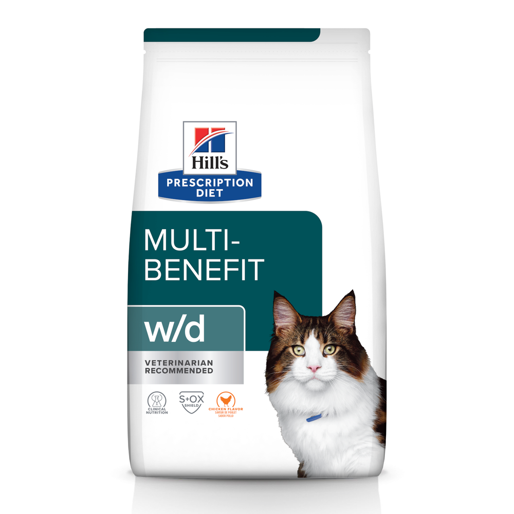 Kody rabatowe Krakvet sklep zoologiczny - Hill's Prescription Diet Feline w/d Multi-Benefit - sucha karma dla kota - 1,5 kg