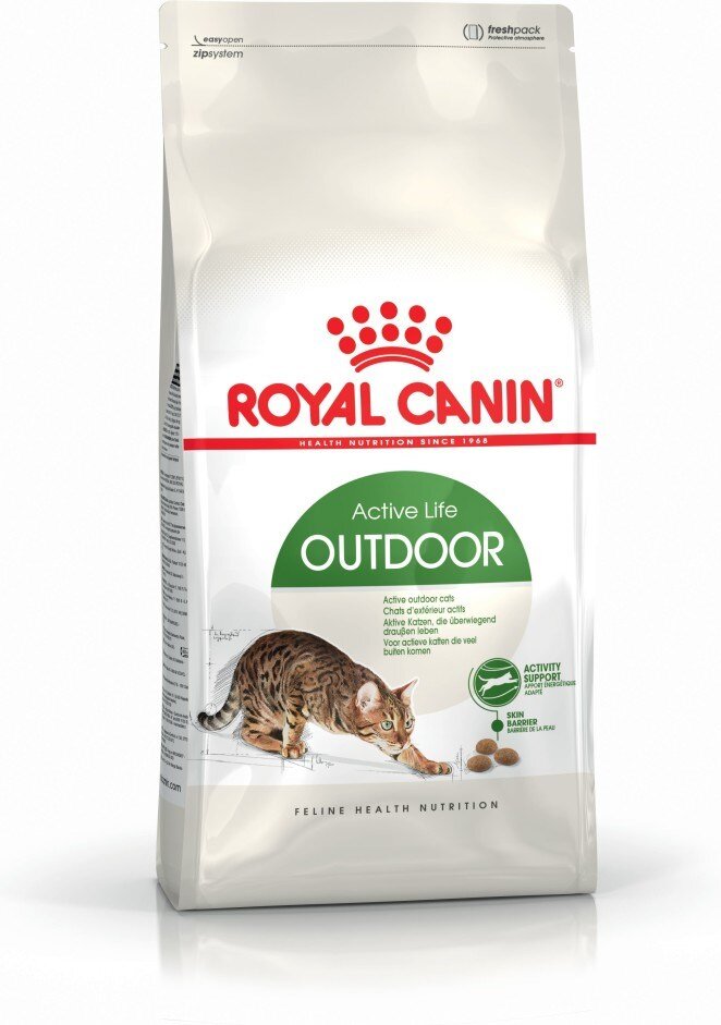 Kody rabatowe Krakvet sklep zoologiczny - Royal Canin FHN Outdoor - sucha karma dla kota dorosłego - 4kg