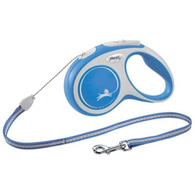 Kody rabatowe Avans - Smycz FLEXI New Comfort S (5 m - 12 kg) Biało-niebieski