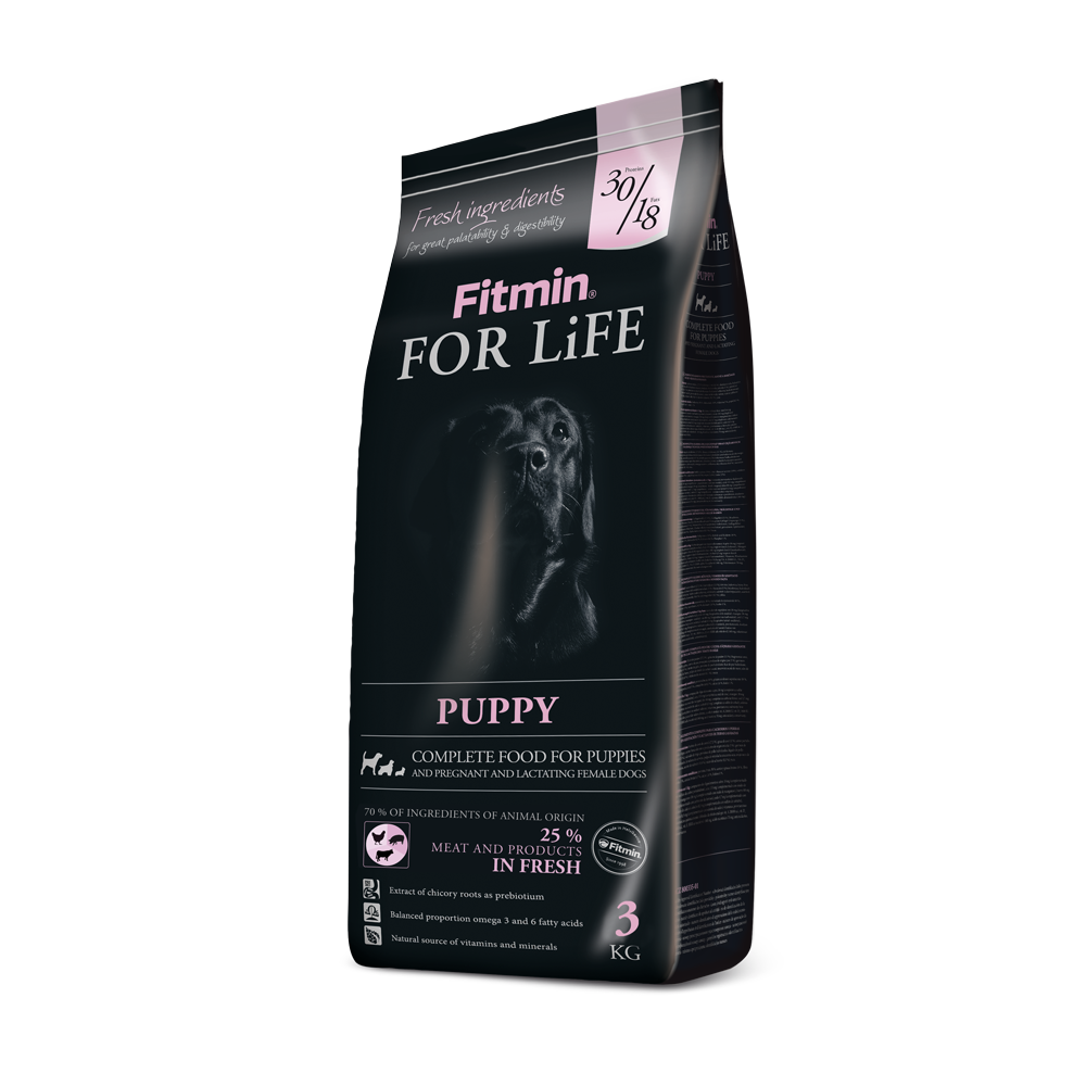Kody rabatowe Krakvet sklep zoologiczny - FITMIN For Life Puppy - sucha karma dla szczeniąt - 3 kg