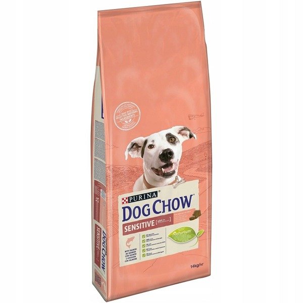 Kody rabatowe Krakvet sklep zoologiczny - PURINA DOG CHOW Adult Sensitive z łososiem - sucha karma dla psa - 14 kg