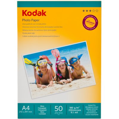 Kody rabatowe Avans - Papier fotograficzny KODAK A4 180G 50 arkuszy