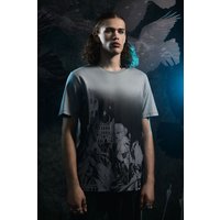 Kody rabatowe Medicine t-shirt bawełniany męski kolor szary wzorzysty