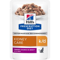 Kody rabatowe zooplus - Hill’s Prescription Diet k/d Kidney Care - Wołowina, 12 x 85 g