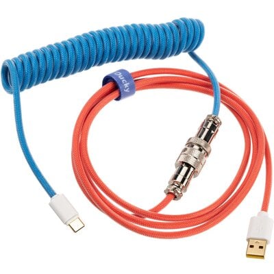 Kody rabatowe Kabel USB-C - USB-A DUCKY Premicord Bon Voyage 1.8 m