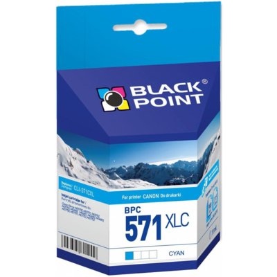 Kody rabatowe Avans - Tusz BLACK POINT do Canon CLI-571CXL Błękitny 11 ml BPC571XLC