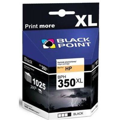 Kody rabatowe Avans - Tusz BLACK POINT do HP 350 XL CB336EE Czarny 32 ml BPH350XL