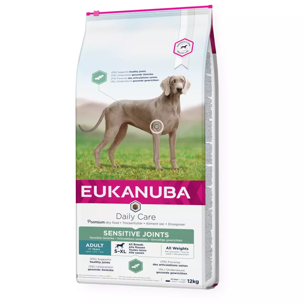 Kody rabatowe Krakvet sklep zoologiczny - EUKANUBA Daily Care Sensitive Joints - sucha karma dla psa - 12 kg