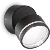 Kody rabatowe Lampy.pl - Ideal Lux Omega Round kinkiet LED 4 000 K czarny