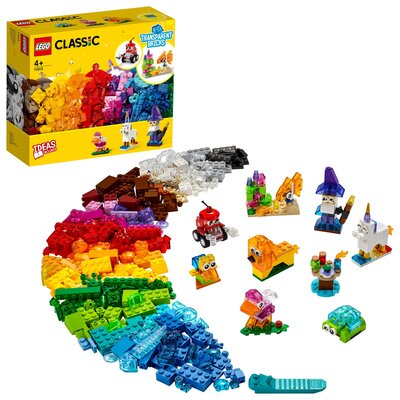 Kody rabatowe Avans - LEGO 11013 Classic Kreatywne przezroczyste klocki