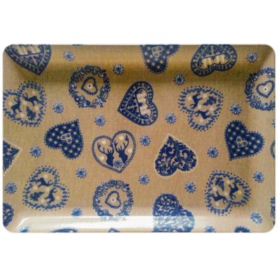 Kody rabatowe Avans - Taca VIVENZI Blue Heart (45 x 31 cm)
