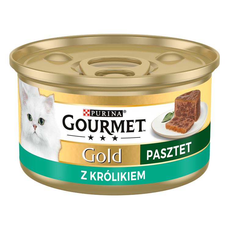 Kody rabatowe Krakvet sklep zoologiczny - Purina Gourmet Gold królik - mokra karma dla kota - 85 g