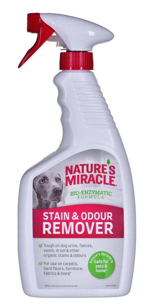 Kody rabatowe NATURE'S MIRACLE Stain&Odour Remover - Spray do usuwania zabrudzeń po psach - 709 ml