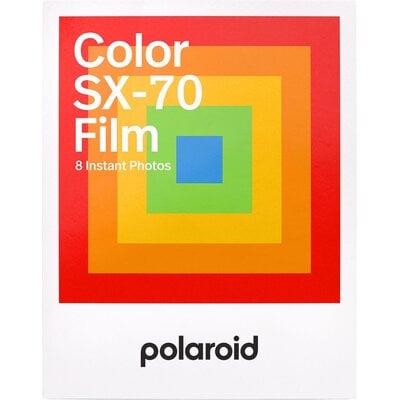 Kody rabatowe Wkłady do aparatów POLAROID Color SX-70 Film 8 arkuszy