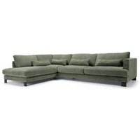 Kody rabatowe 9design sklep internetowy - Sits :: Sofa narożna / narożnik tapicerowany Brandon lewy zielony szer. 348 cm