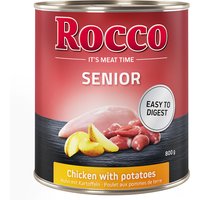 Kody rabatowe zooplus - Rocco Senior, 6 x 800 g - Kurczak z ziemniakami