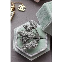 Kody rabatowe Lejdi.pl - Kryształkowy pierścionek z listkami z kryształami