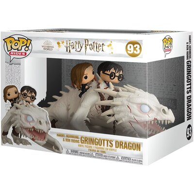 Kody rabatowe Figurka FUNKO Pop Harry Potter Harry, Hermione & Ron riding Gringotts dragon