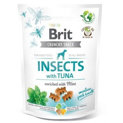 Kody rabatowe Przysmak dla psa BRIT CARE Insect & Tuna 200 g