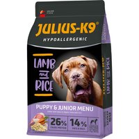 Kody rabatowe JULIUS-K9 High Premium Puppy & Junior Hypoallergenic, jagnięcina - 2 x 12 kg