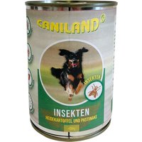 Kody rabatowe Caniland Insekty, mokra karma dla psa - Ziemniaki i pasternak, 6 x 400 g