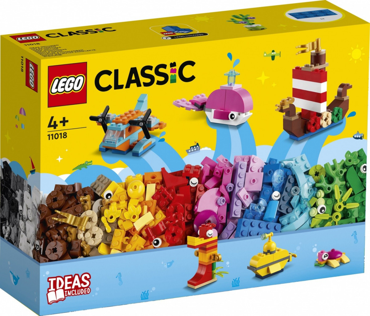 Kody rabatowe LEGO Klocki Classic 11018 Kreatywna oceaniczna zabawa