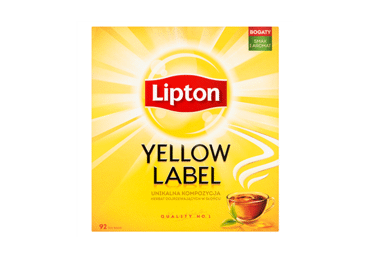 Kody rabatowe Lipton Herbata Ekspresowa Yellow Label 92 X 2 G