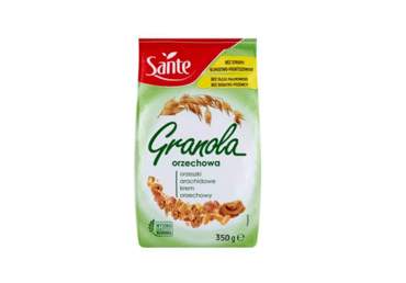 Kody rabatowe Sante Granola Orzechowa 350 G