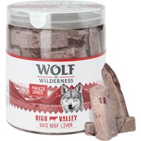 Kody rabatowe zooplus - Korzystny pakiet Wolf of Wilderness - RAW liofilizowane przysmaki premium - Wątroba wołowa (360 g)