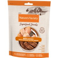Kody rabatowe zooplus - Nature's Variety Superfood Snacks - Kurczak, 85 g