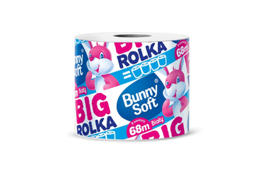 Kody rabatowe Barbora.pl - Bunny Soft Papier Toaletowy Big Rolka 68 M 1 Szt