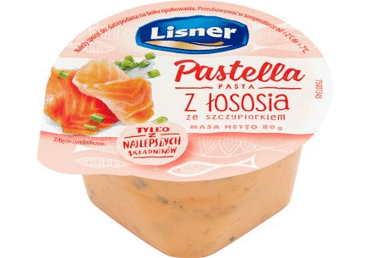 Kody rabatowe Barbora.pl - Lisner Pasta Pastella Z Łososia Ze Szczypiorem 80 G